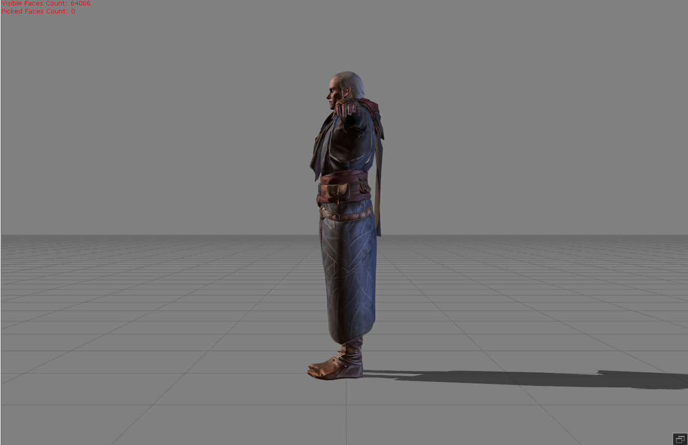 The Witcher Avallach Super Model 3D model_2