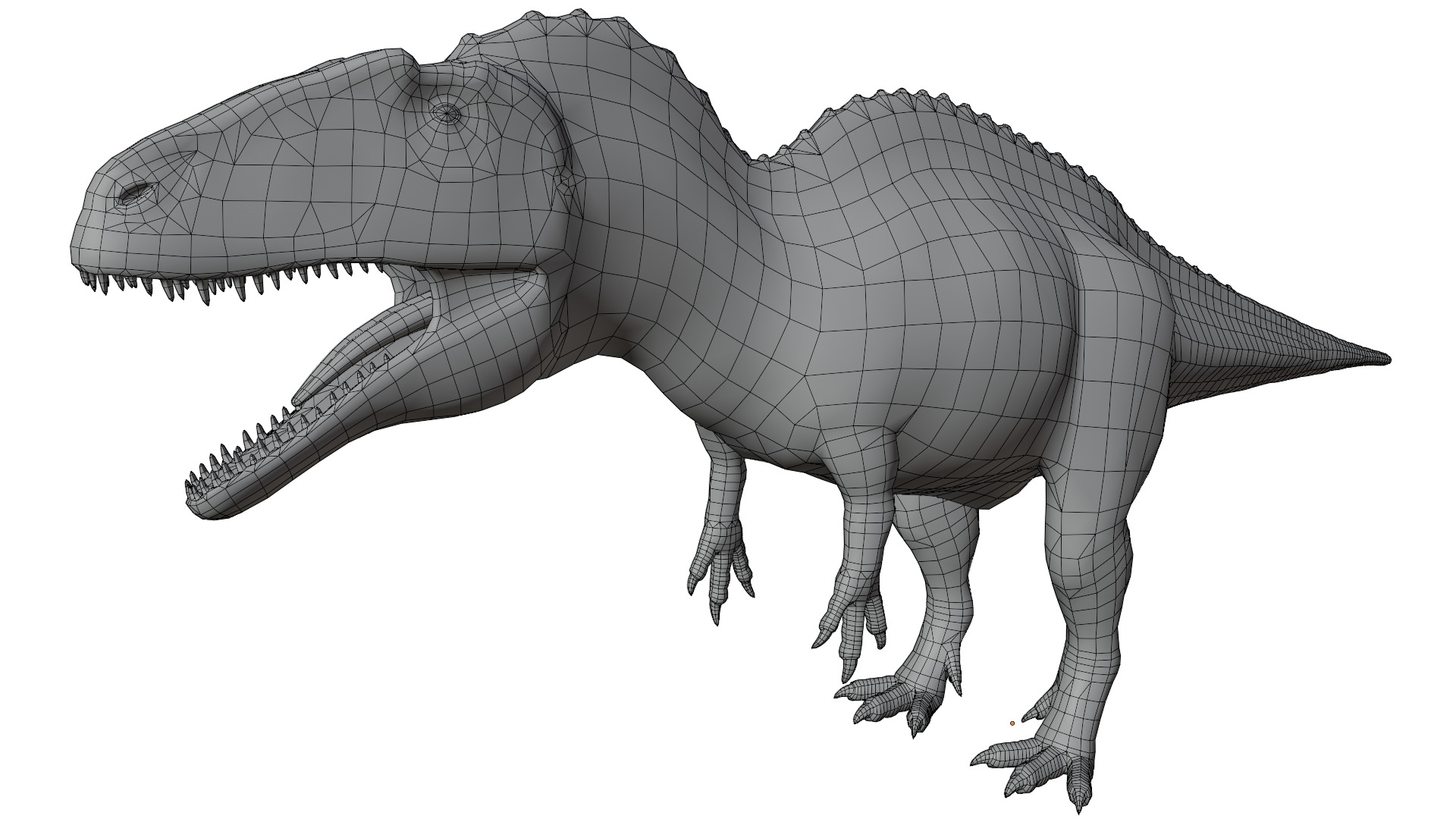 Acrocanthosaurus 3D model_9