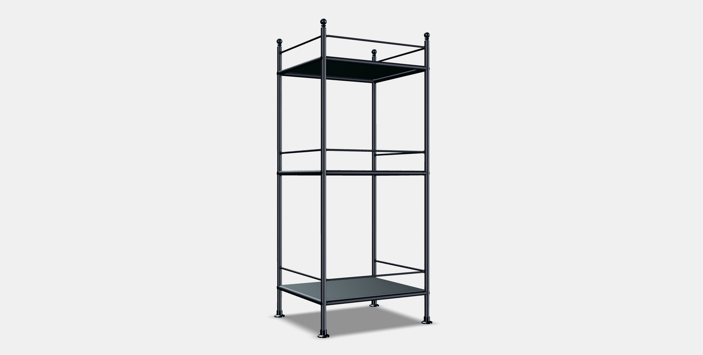 FROSJON Shelving unit 3D model_16