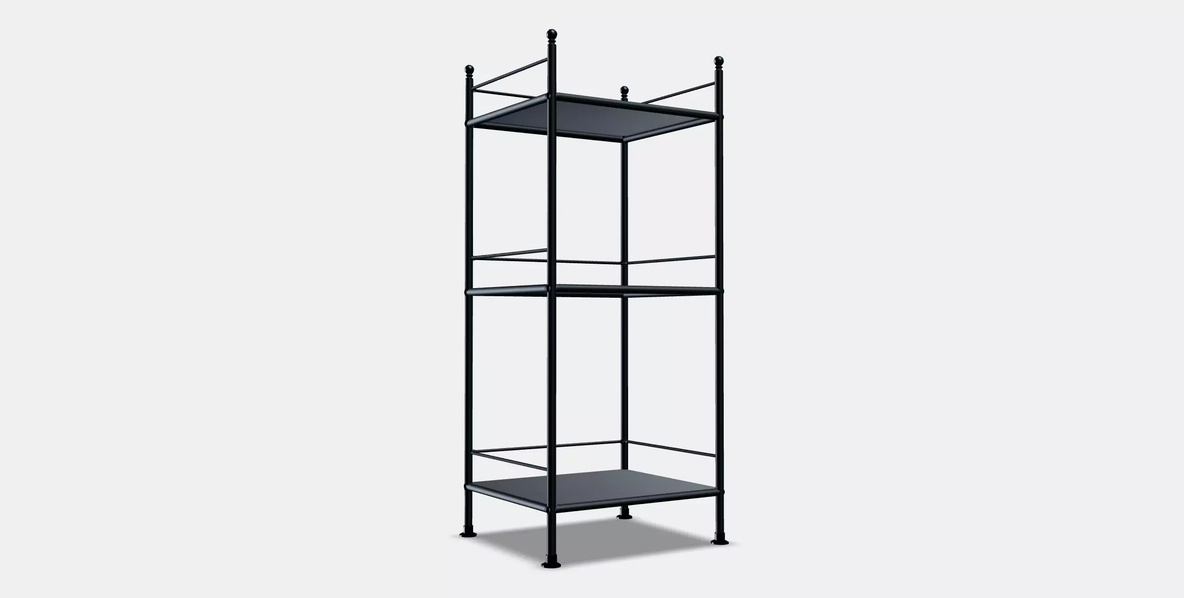 FROSJON Shelving unit 3D model_0