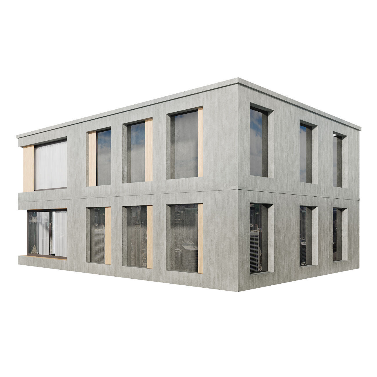 Office building   3D model_1
