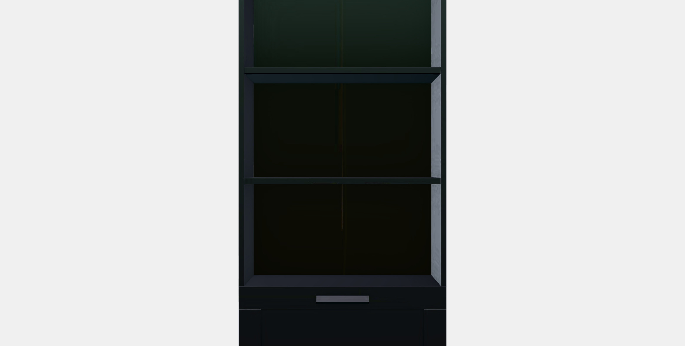 BRIMNES Bookcase 3D model_11