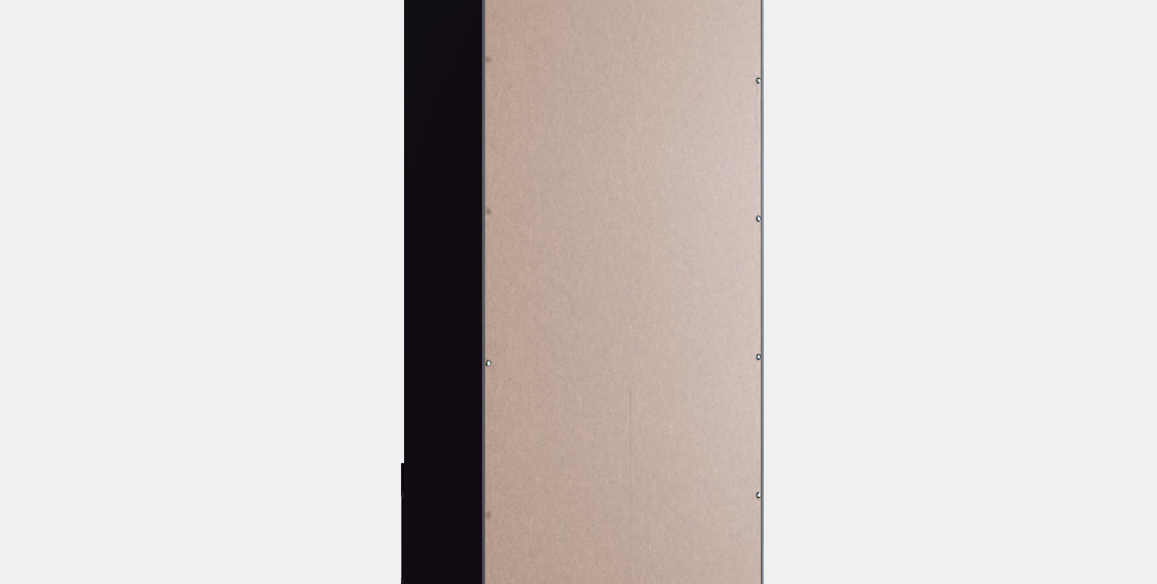 BRIMNES Bookcase 3D model_3