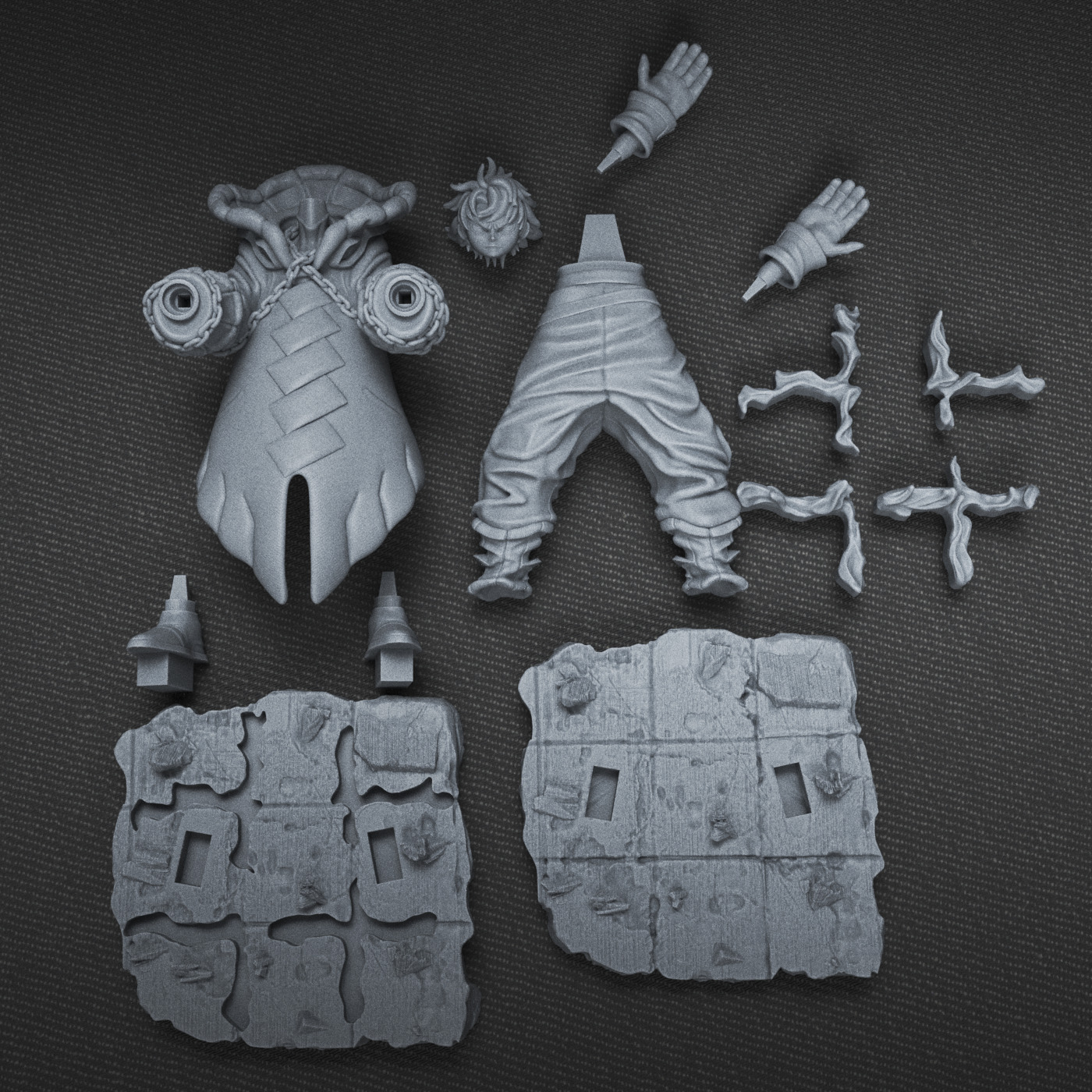 Rudo -GACHIAKUTA- 3D print model_4