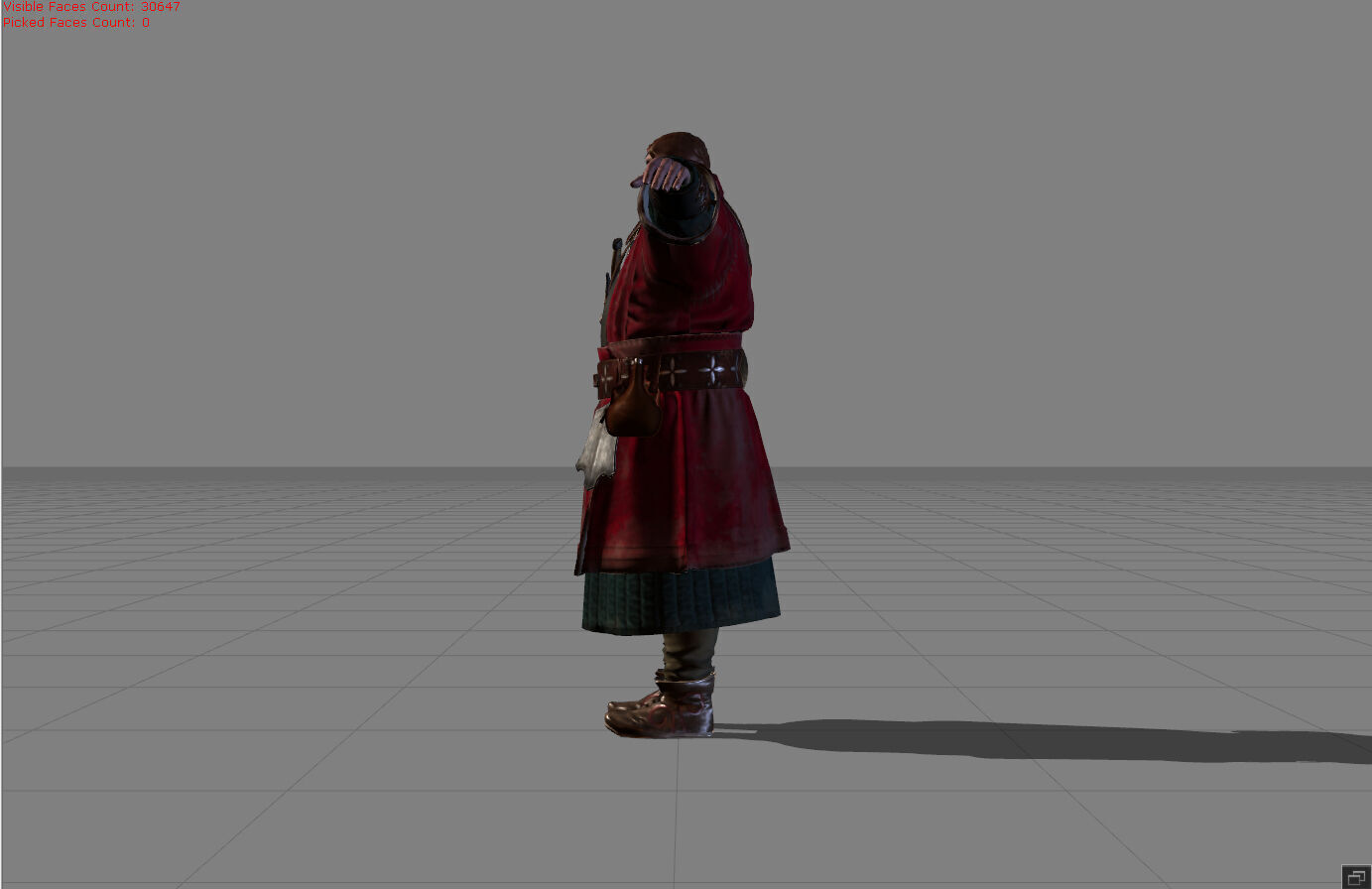 The Witcher blood Baron Super Model 3D model_2