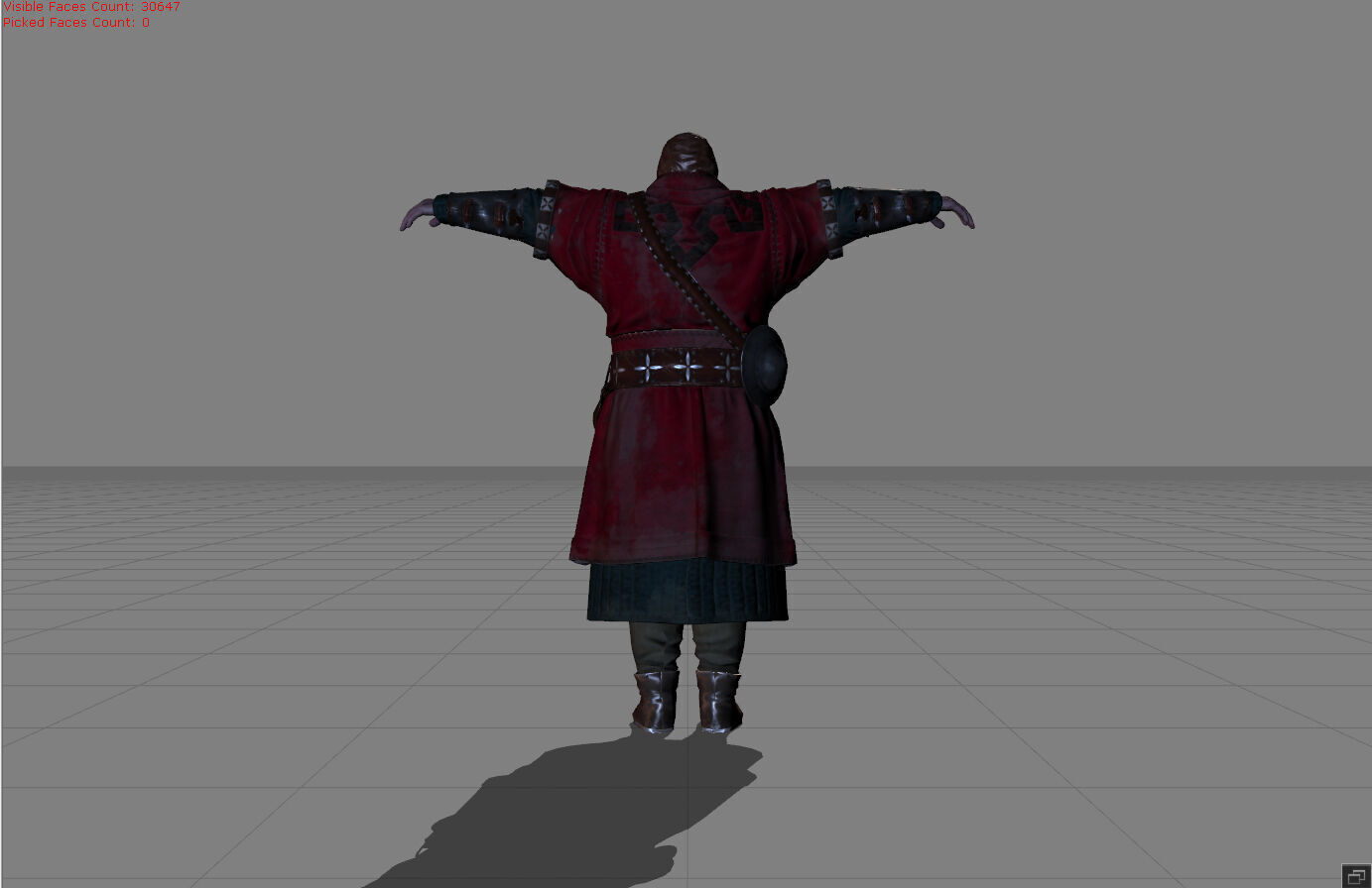 The Witcher blood Baron Super Model 3D model_3