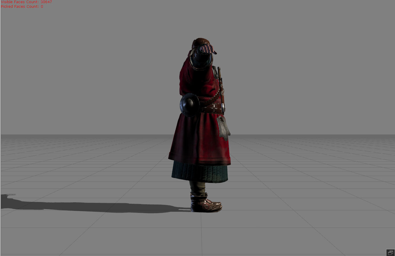 The Witcher blood Baron Super Model 3D model_1