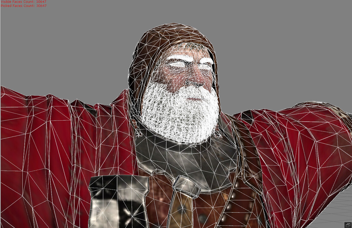 The Witcher blood Baron Super Model 3D model_5