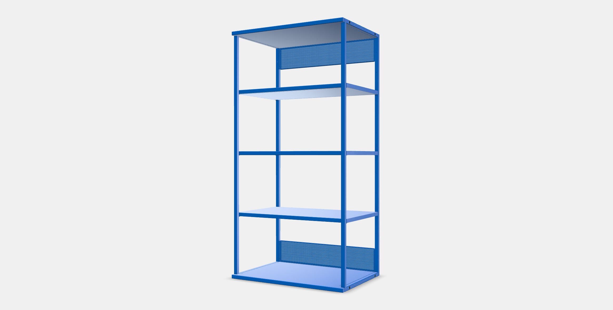 PLATSA Open shelving unit 3D model_12