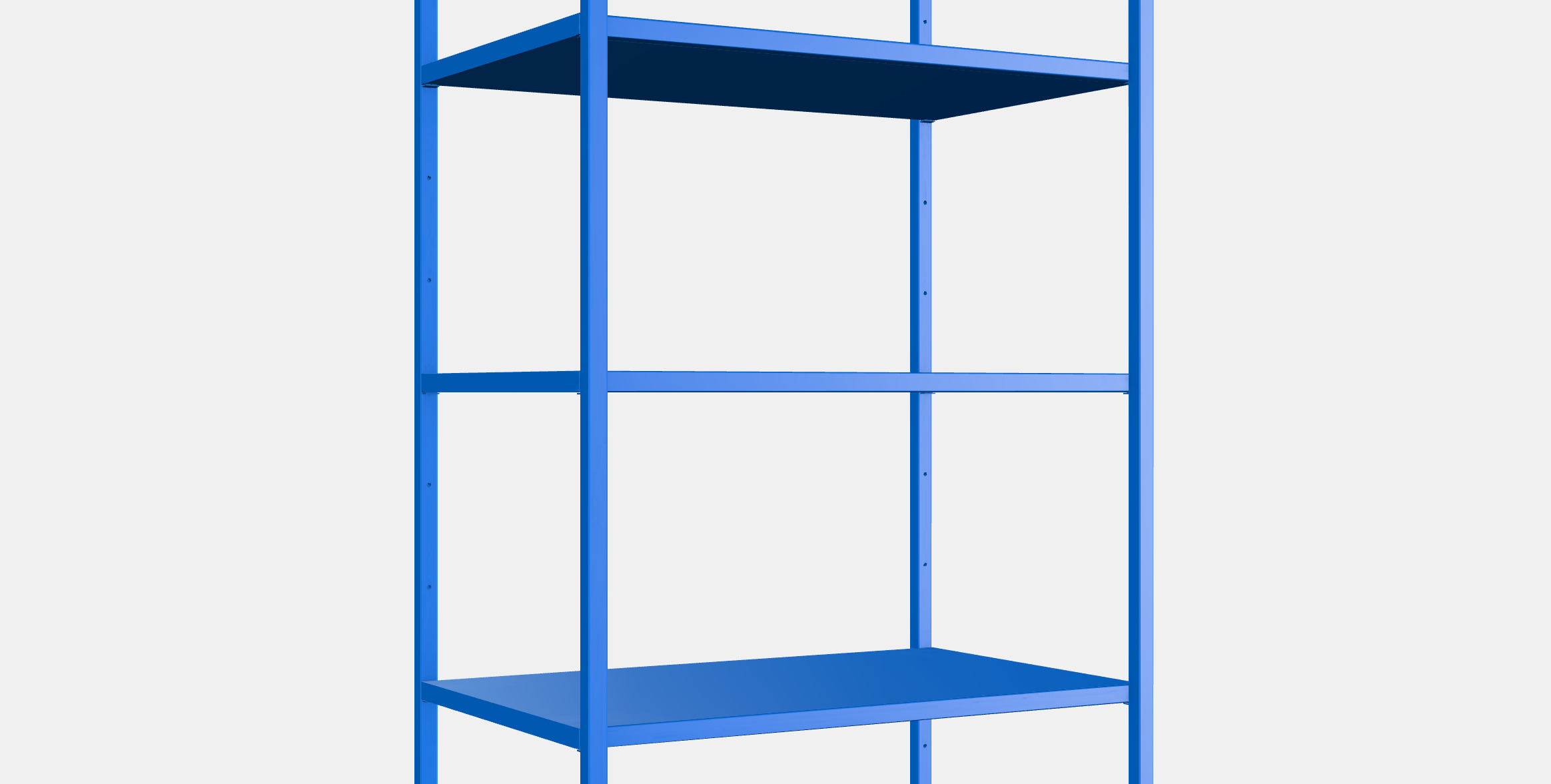 PLATSA Open shelving unit 3D model_2