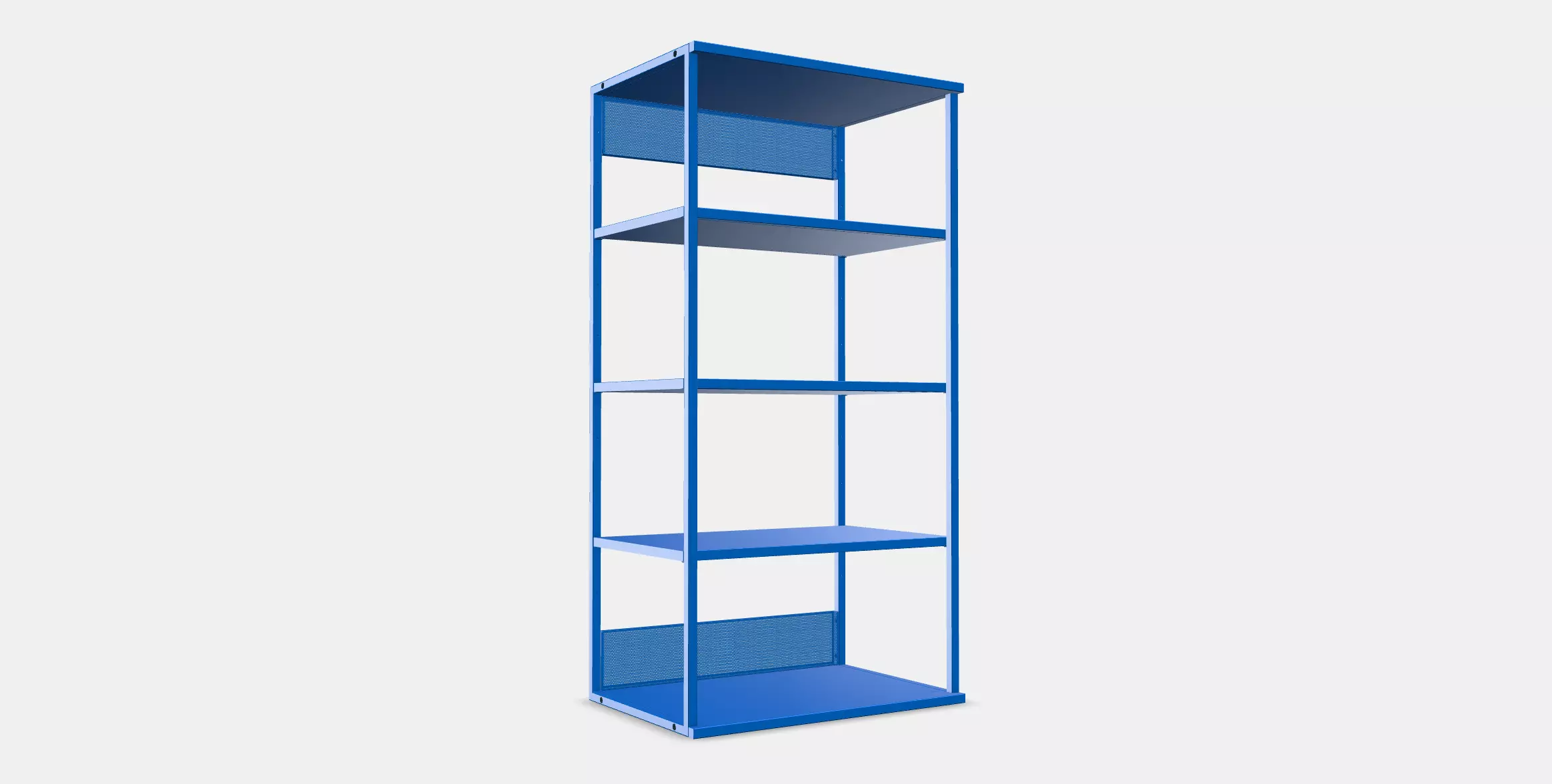 PLATSA Open shelving unit 3D model_0
