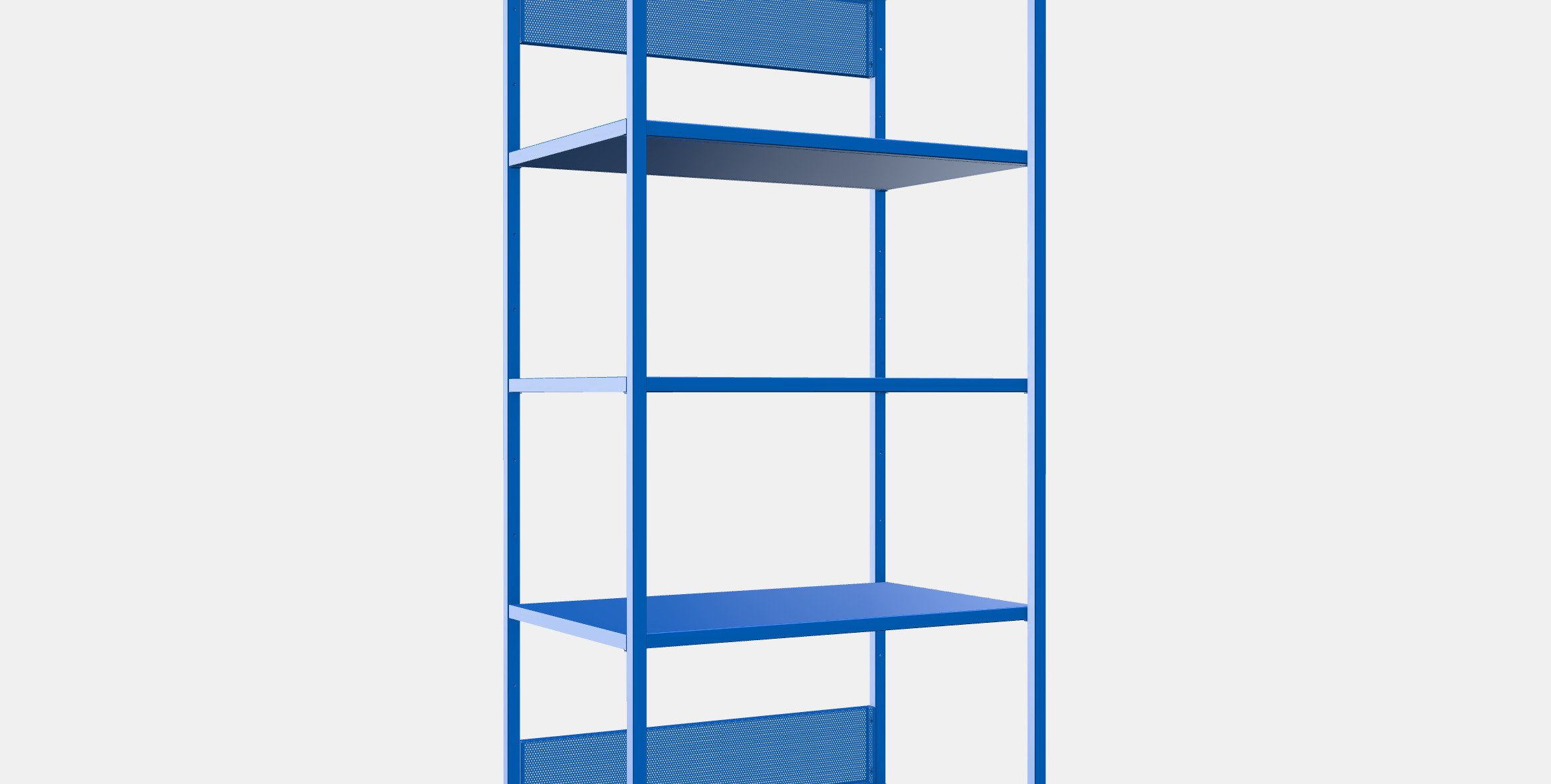 PLATSA Open shelving unit 3D model_9