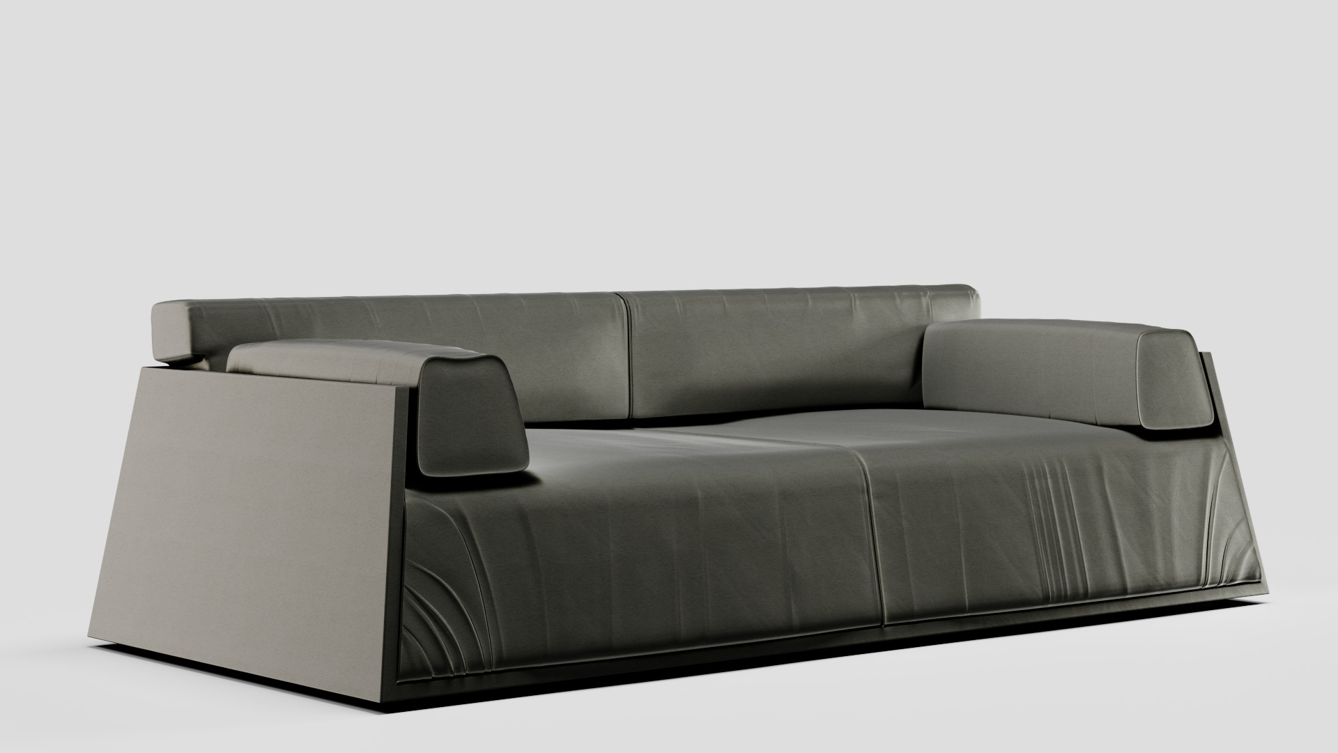 HARD SOFT SLIM sofa by Baxter 3D model_4