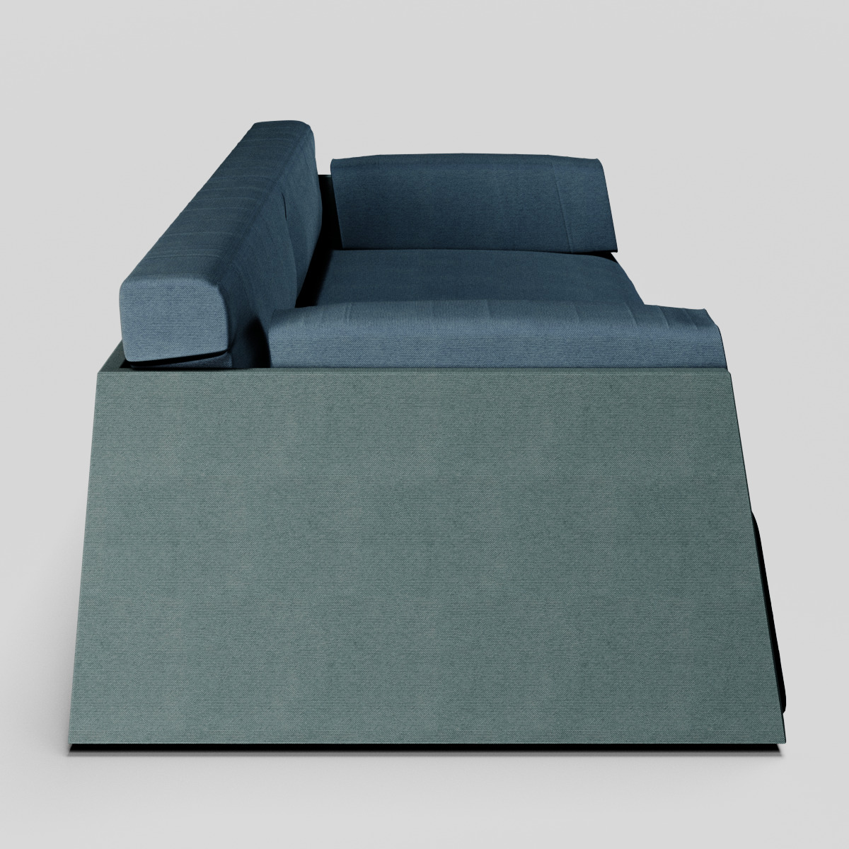 HARD SOFT SLIM sofa by Baxter 3D model_2