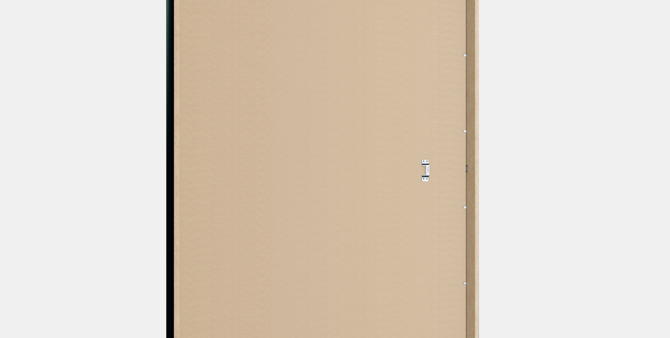 RIBBA Frame 6 Low-poly 3D model_4