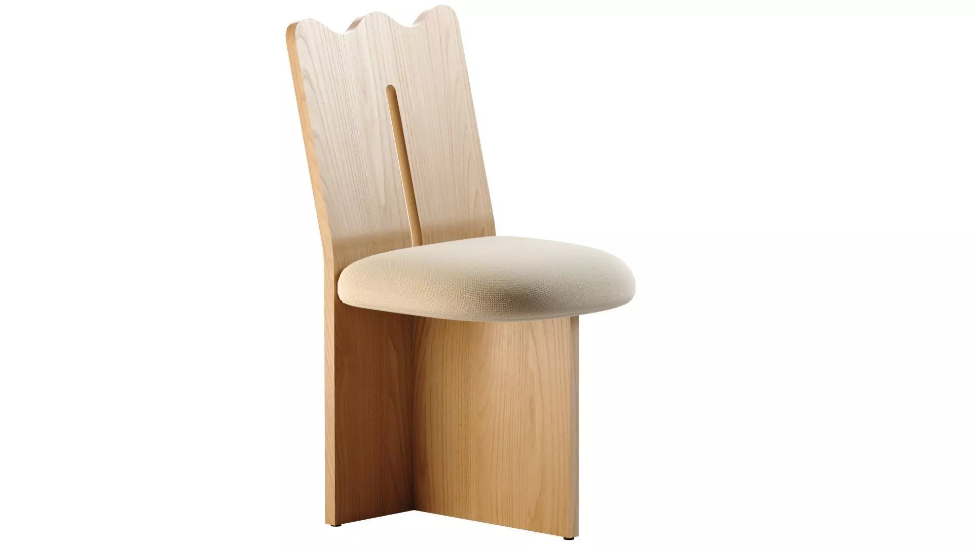 Ripple Dining Chair 3D model