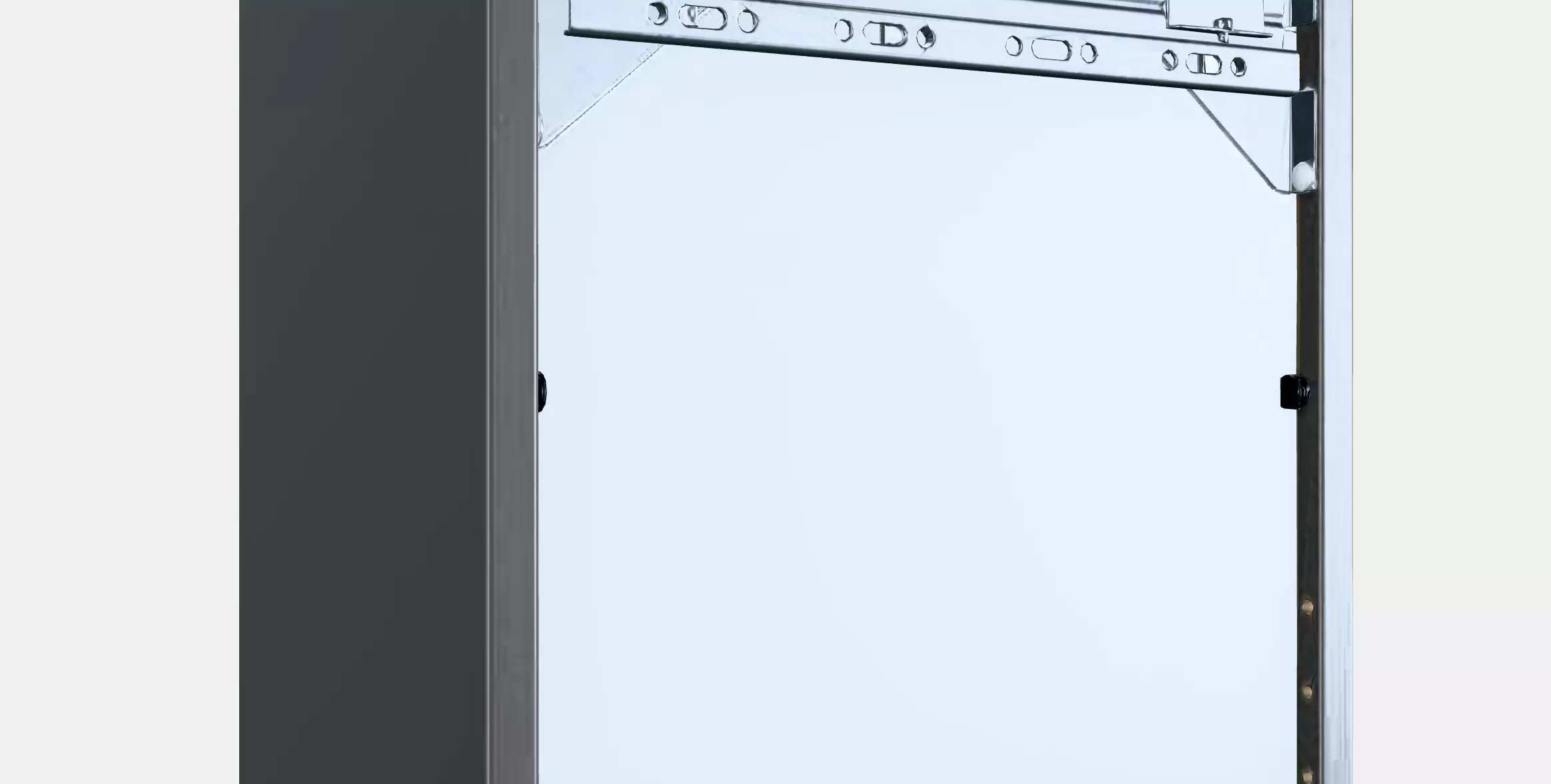 EKET Wall cabinet with glass door 2 Low-poly 3D model_0