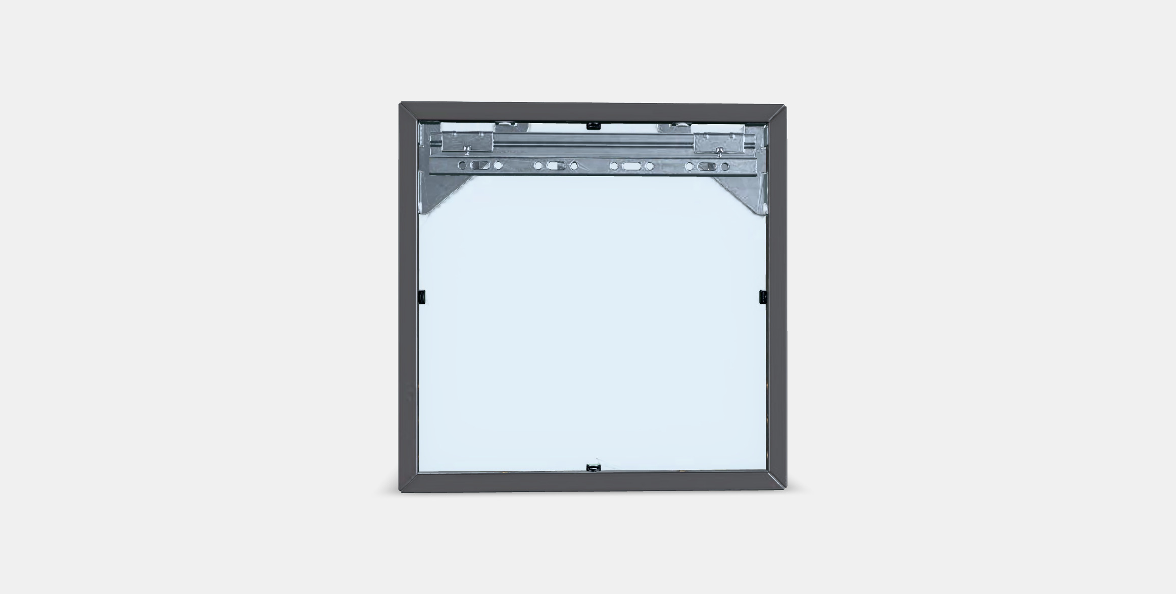 EKET Wall cabinet with glass door 2 Low-poly 3D model_13