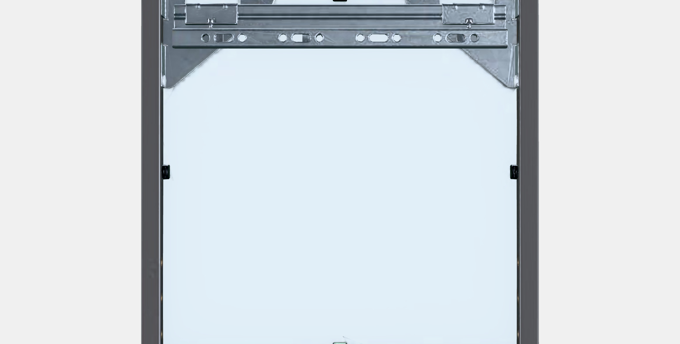 EKET Wall cabinet with glass door 2 Low-poly 3D model_15