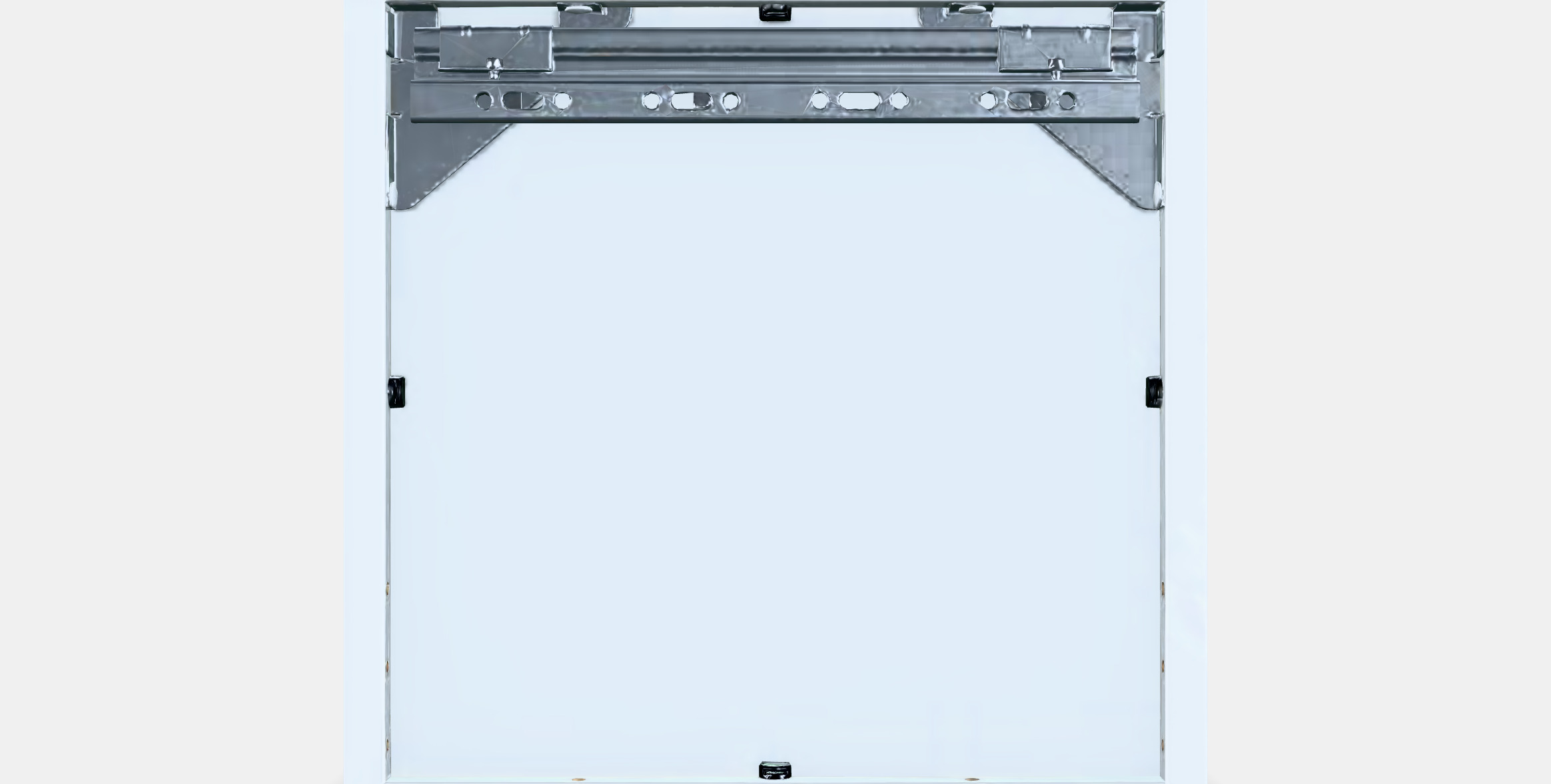 EKET Wall cabinet with glass door 3 Low-poly 3D model_15