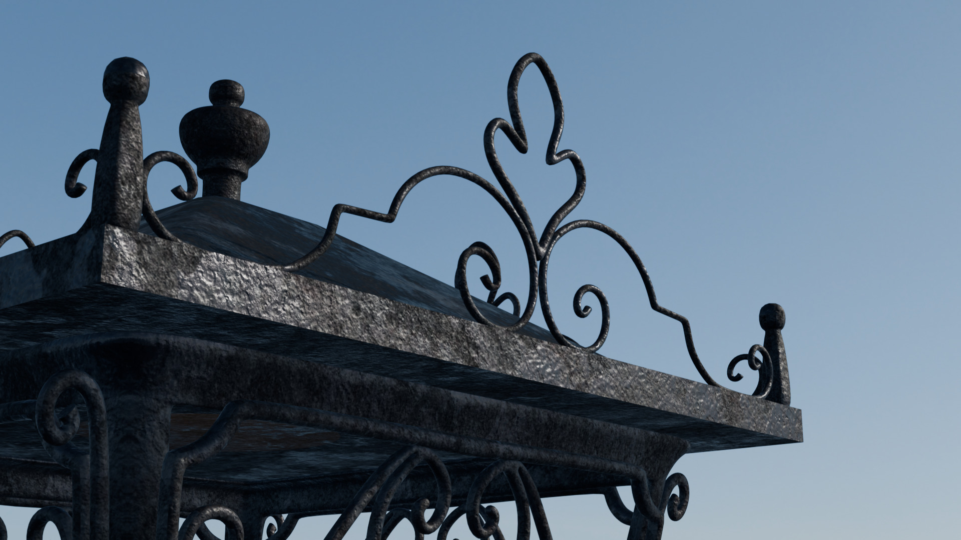 Street Light 3D model_1