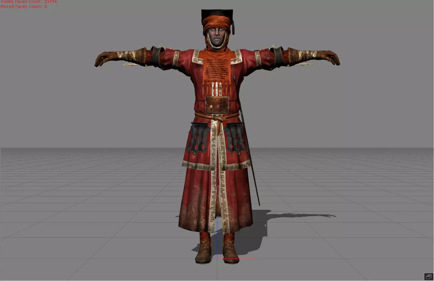 The Witcher Carduin Super Model Low-poly 3D model