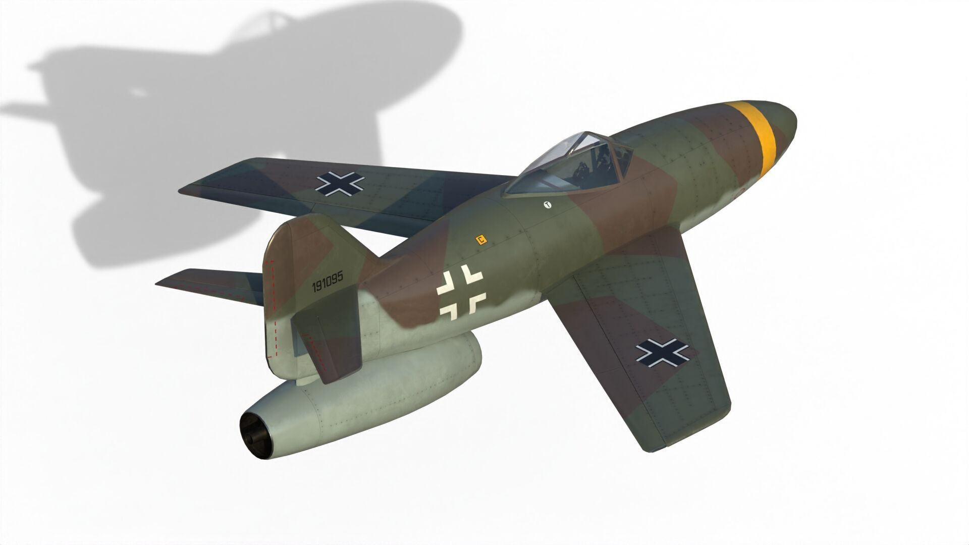 Daimler Benz Project B 3D model_9