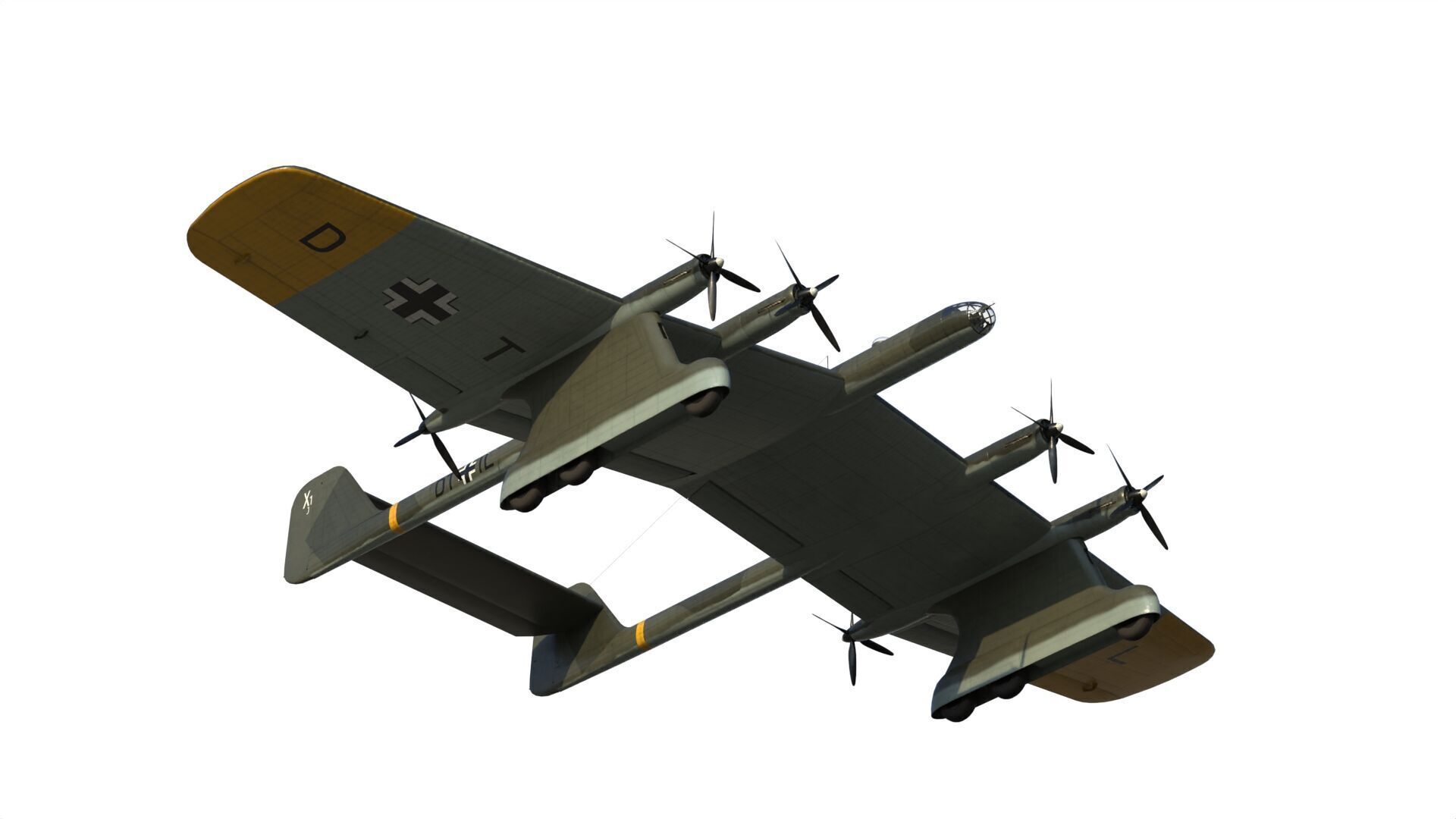 Daimler Benz Project B 3D model_13