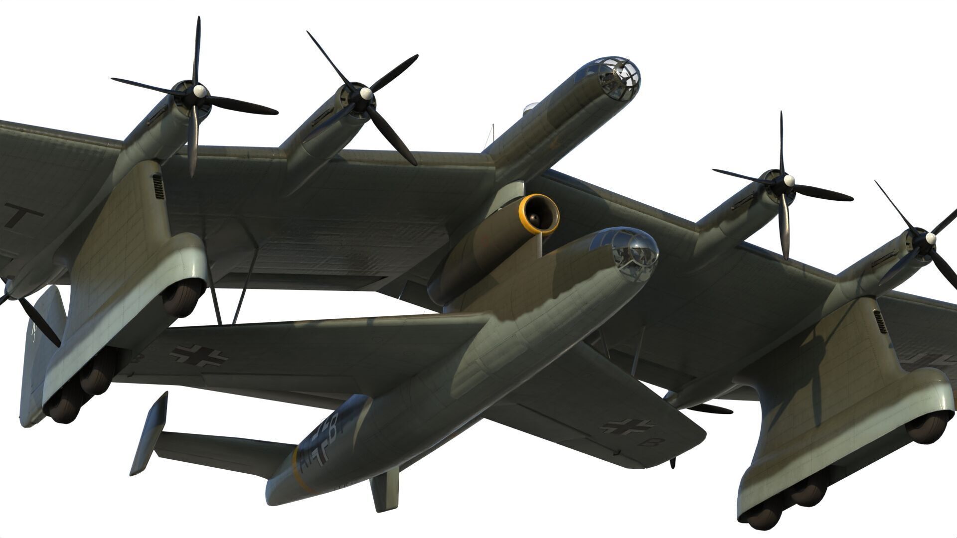 Daimler Benz Project B 3D model_11