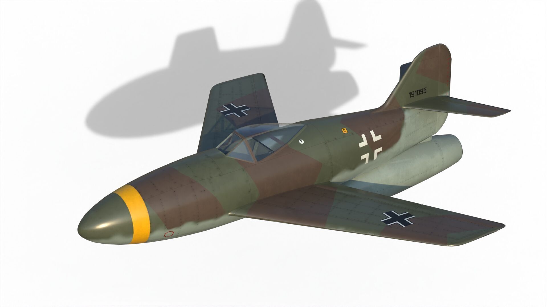 Daimler Benz Project B 3D model_7