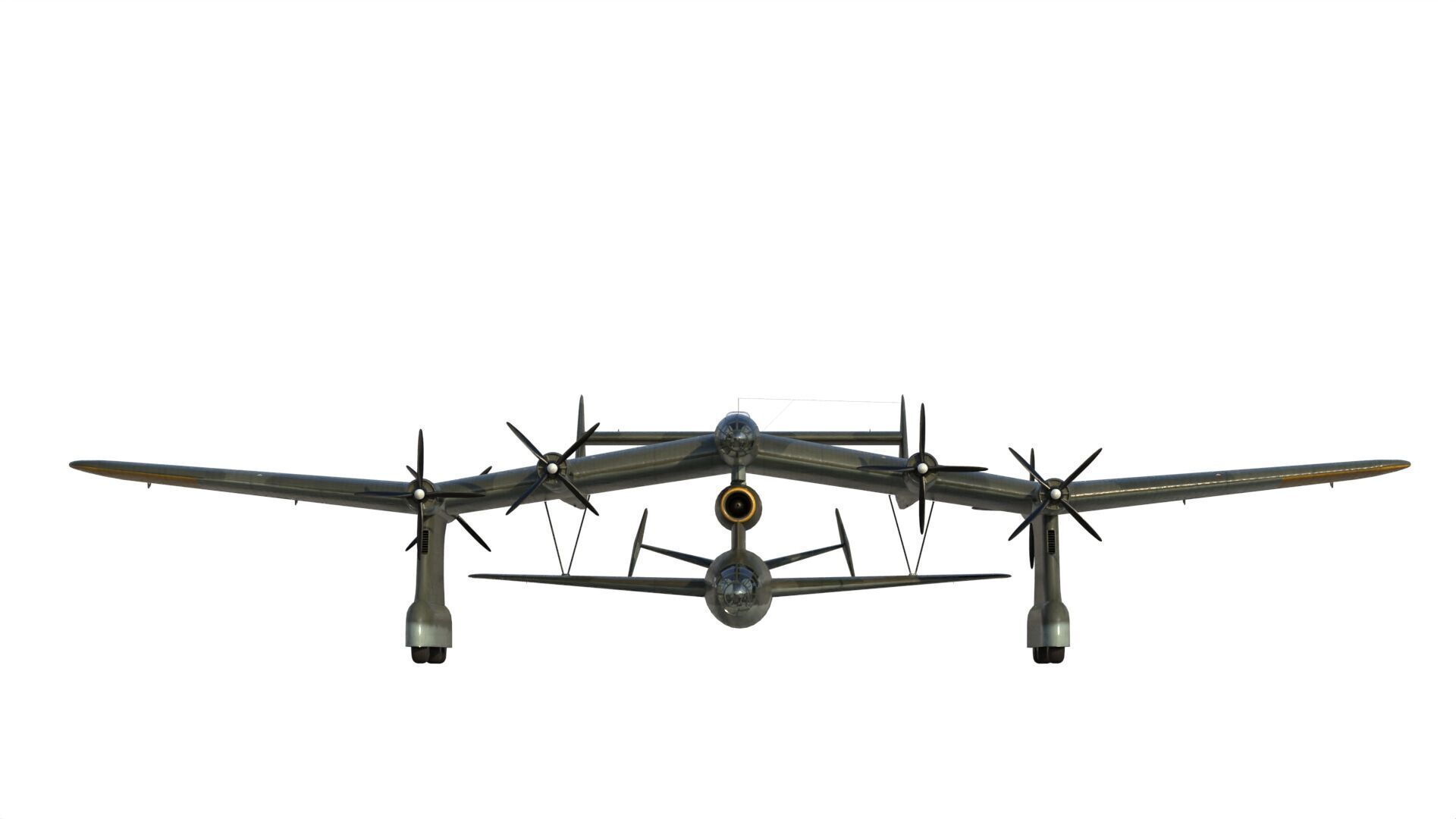 Daimler Benz Project B 3D model_12