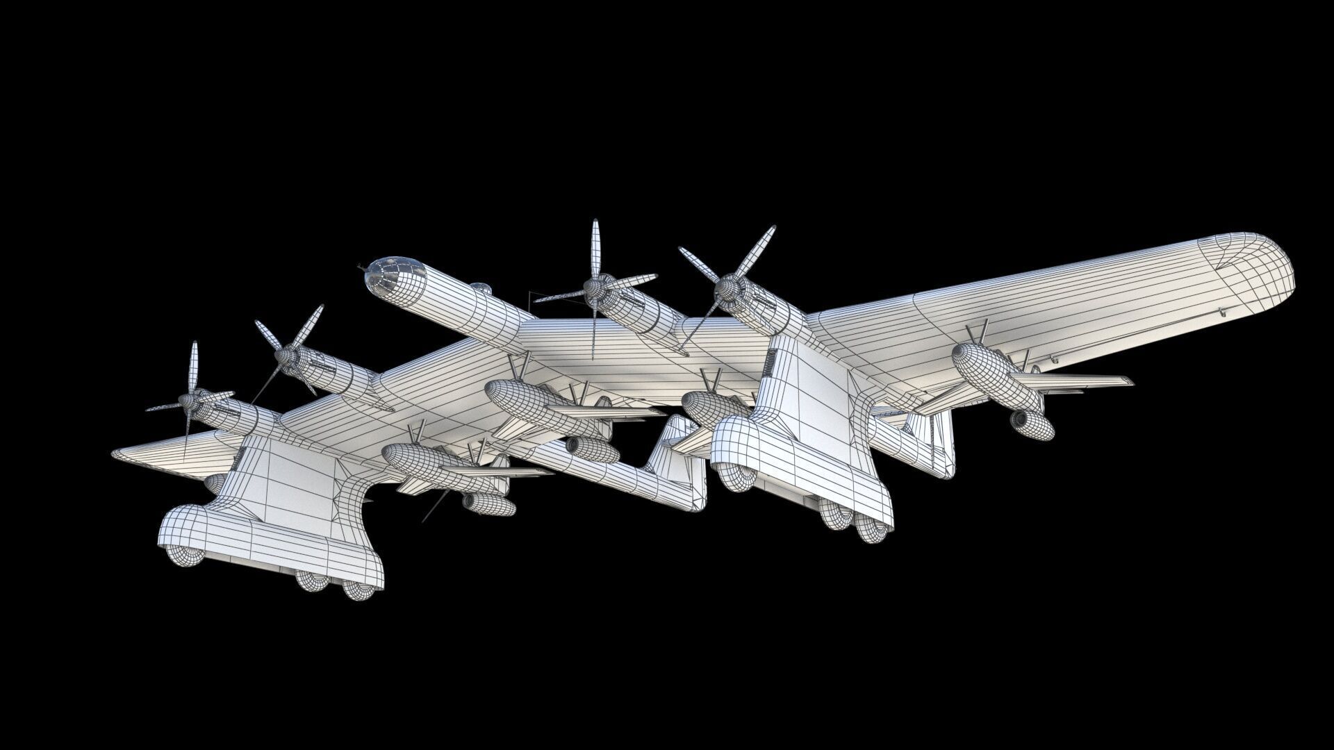 Daimler Benz Project B 3D model_26