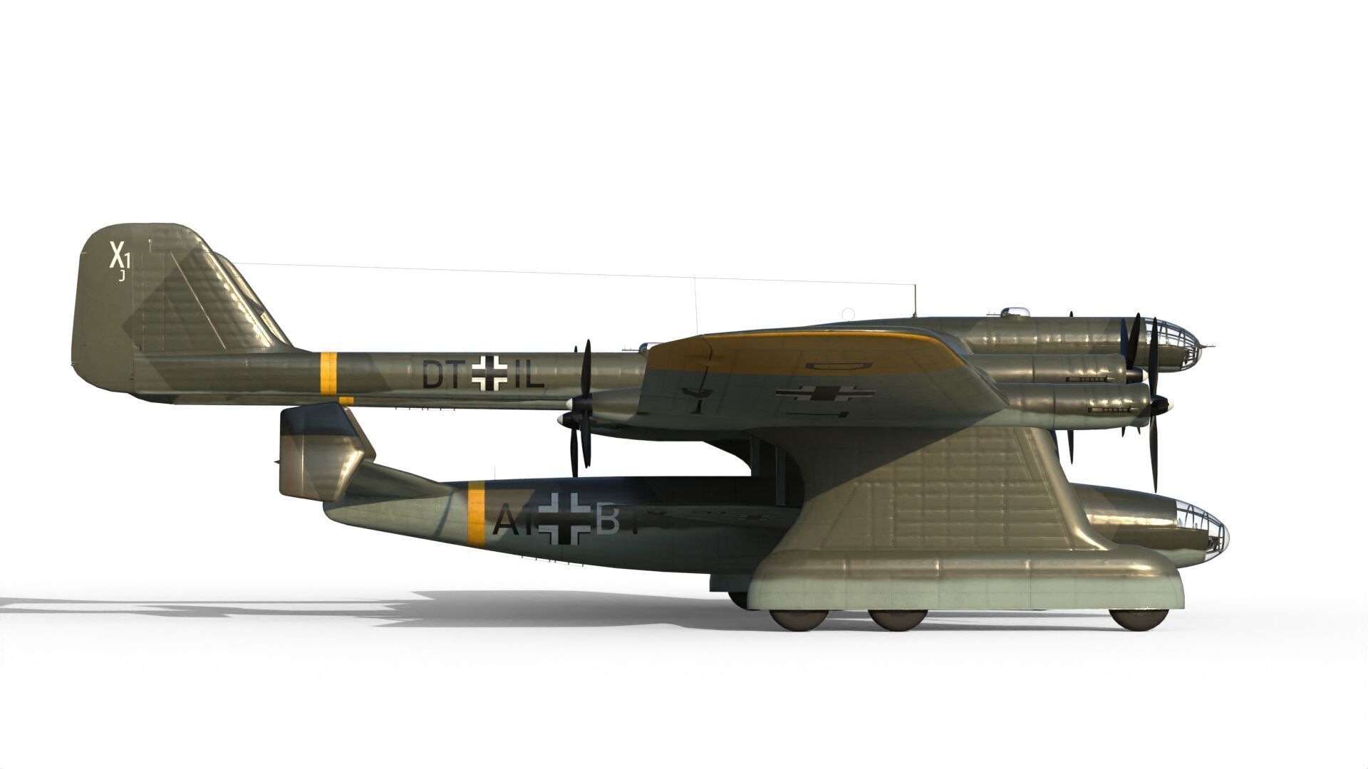 Daimler Benz Project B 3D model_3