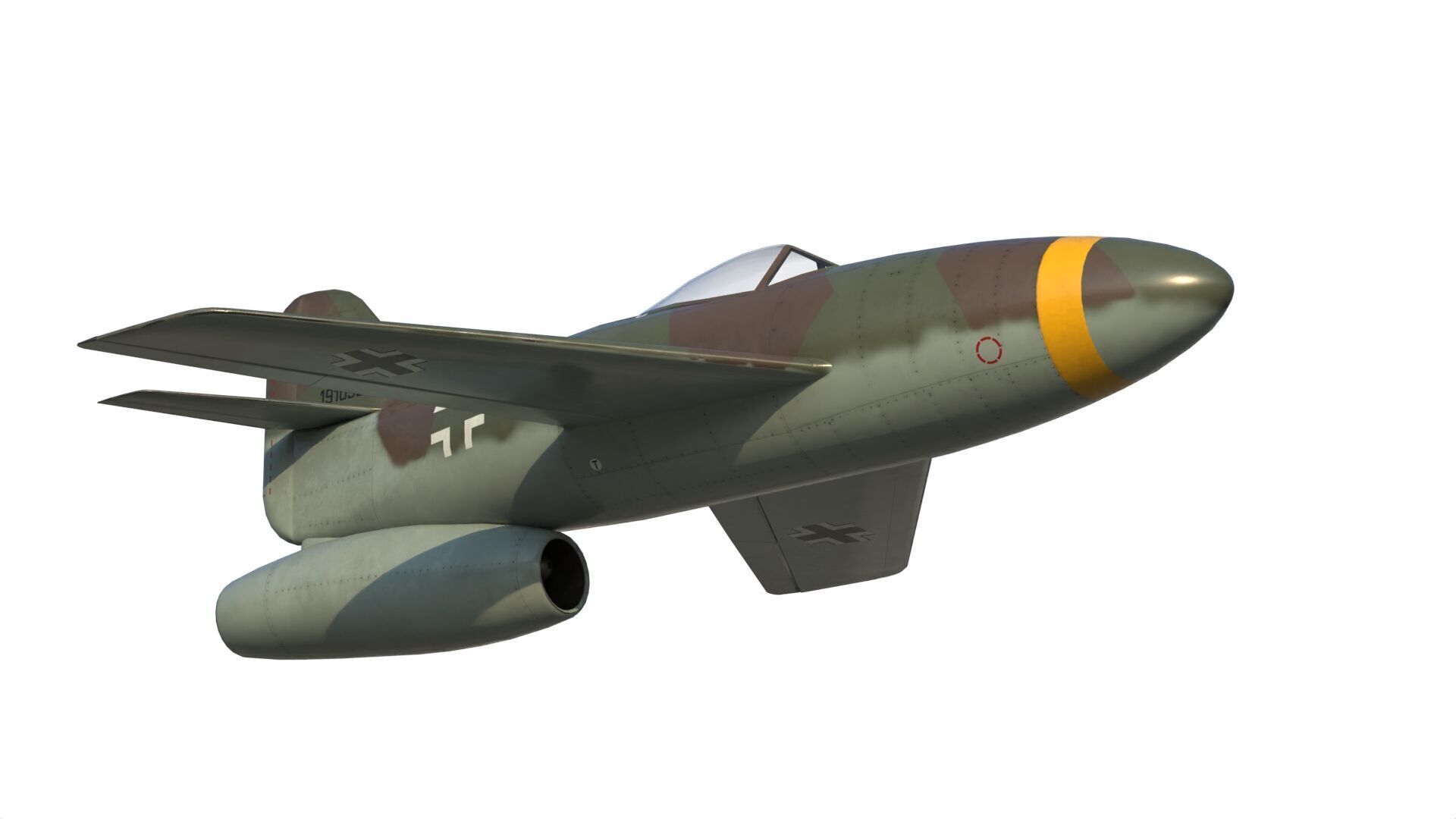 Daimler Benz Project B 3D model_8