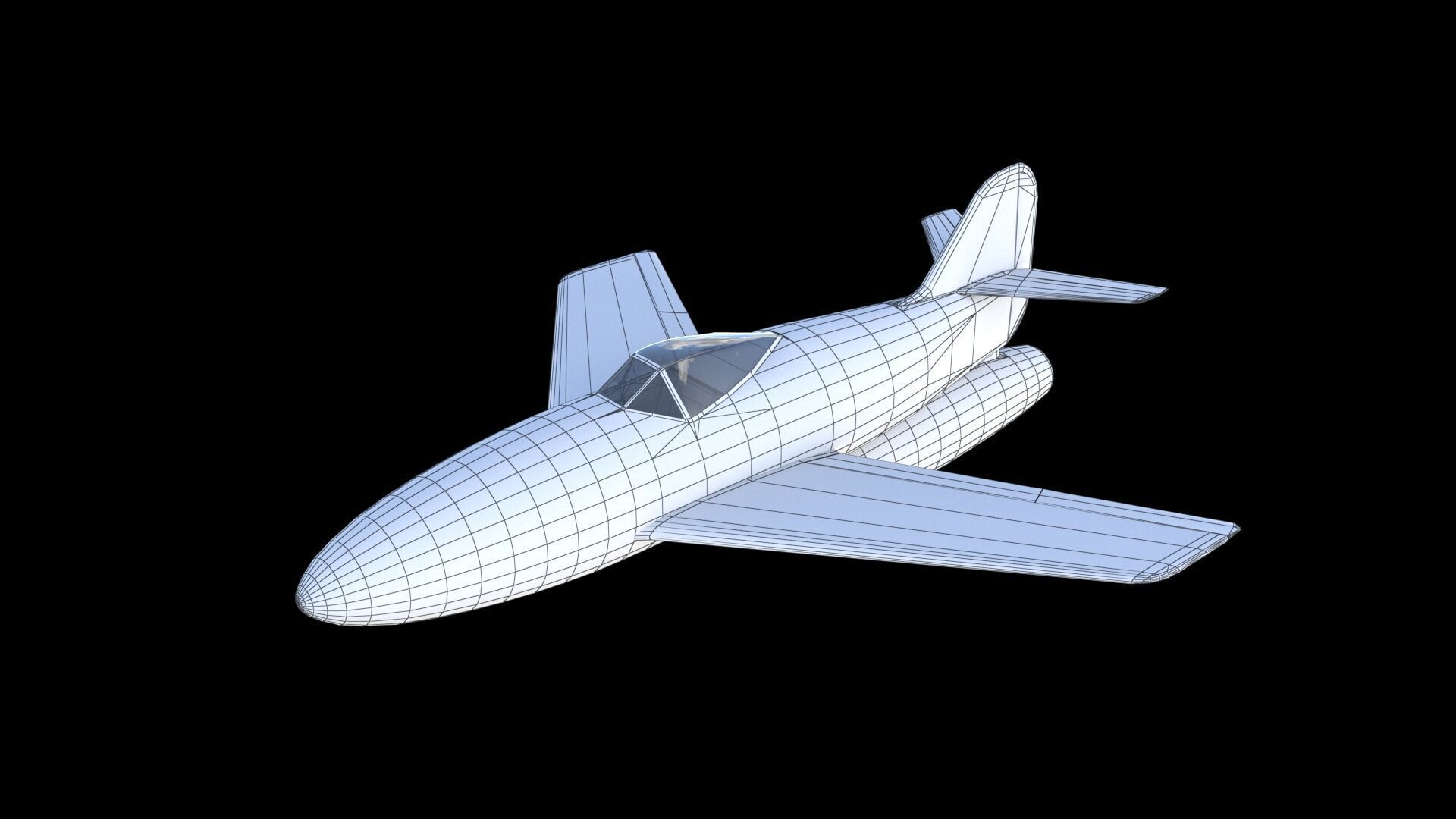 Daimler Benz Project B 3D model_28