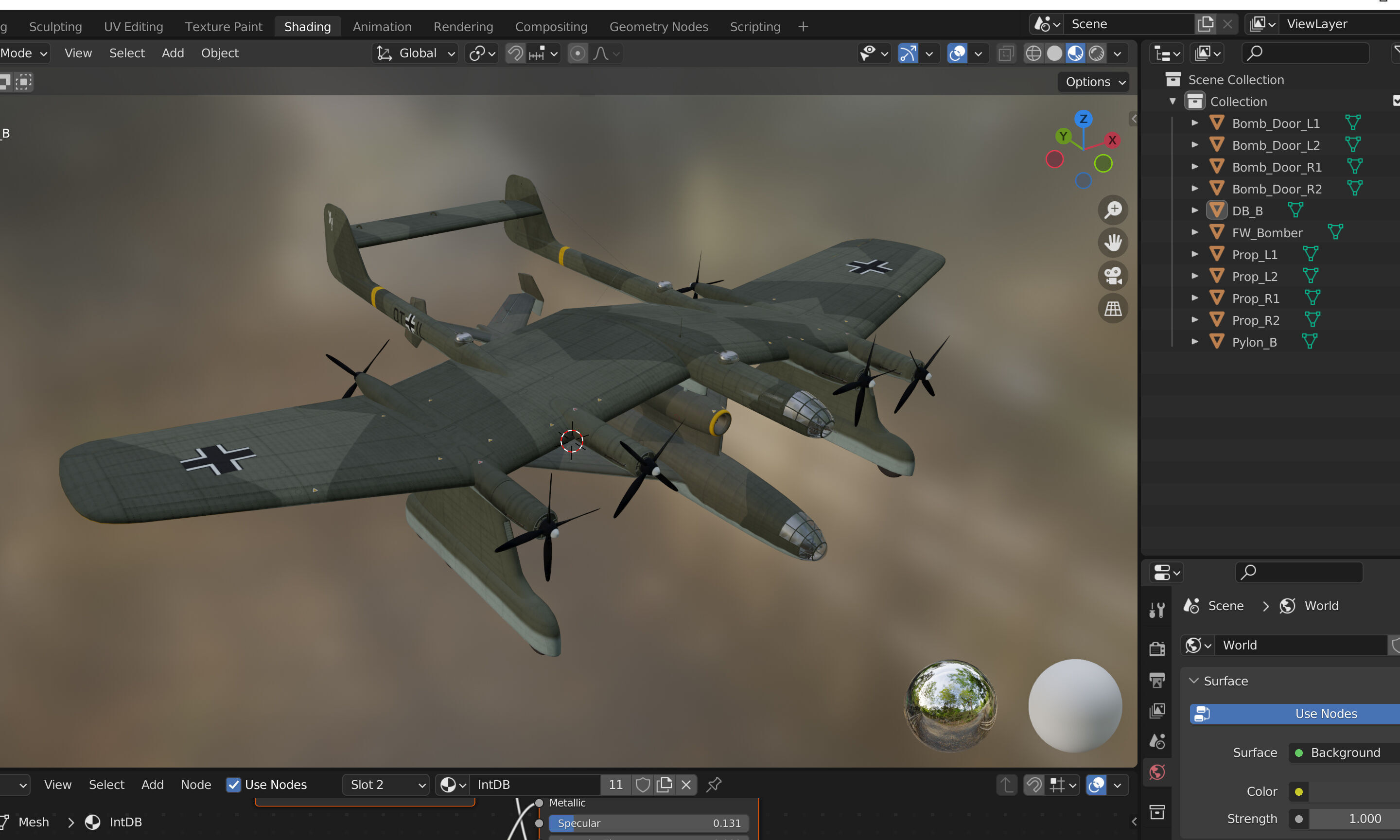 Daimler Benz Project B 3D model_19