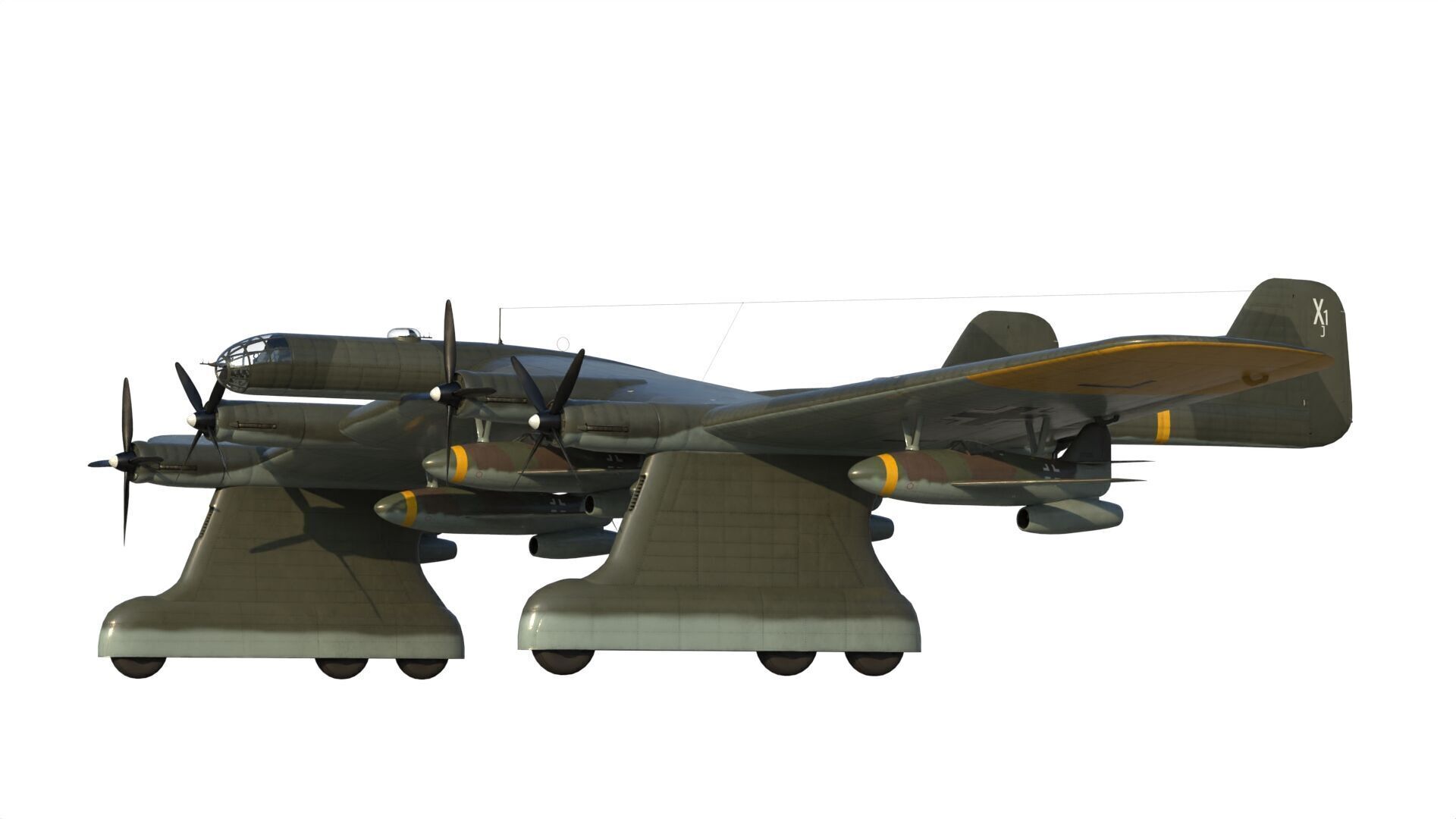 Daimler Benz Project B 3D model_5