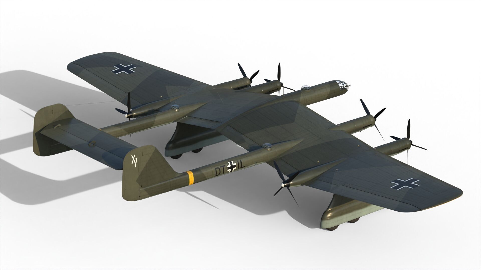 Daimler Benz Project B 3D model_15