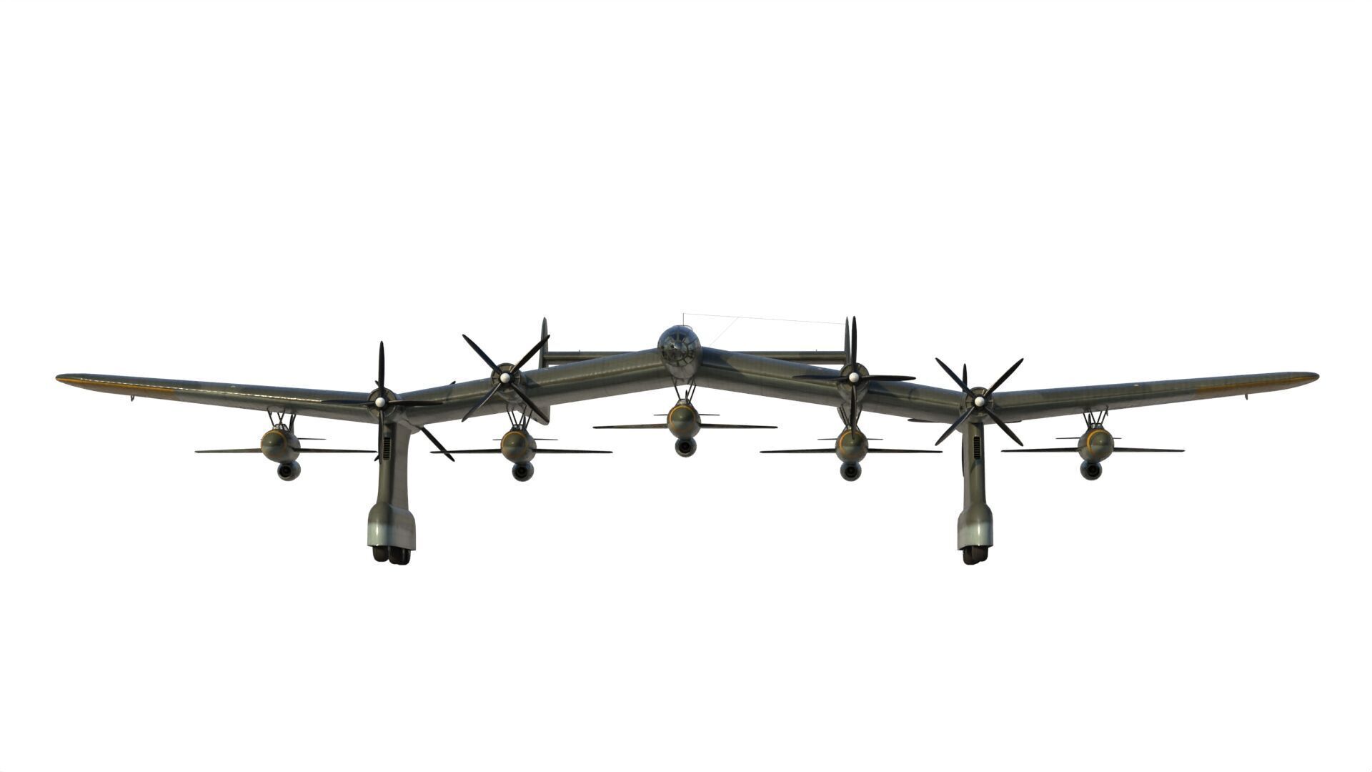 Daimler Benz Project B 3D model_17