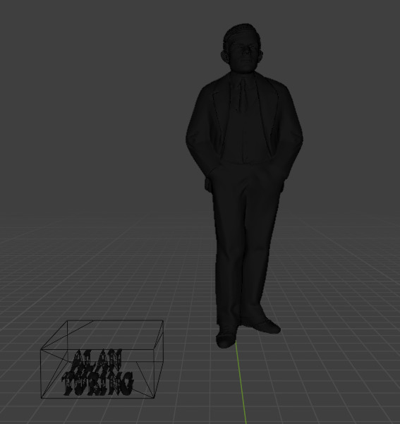 Alan Turing 3D print model_19