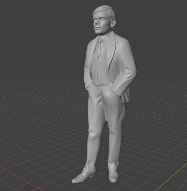 Alan Turing 3D print model_23