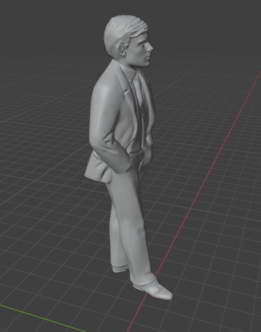 Alan Turing 3D print model_26