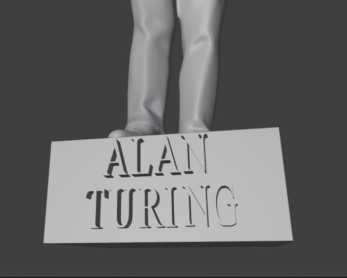Alan Turing 3D print model_17