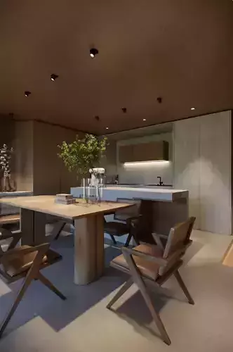  Kitchen Room Interior Model 