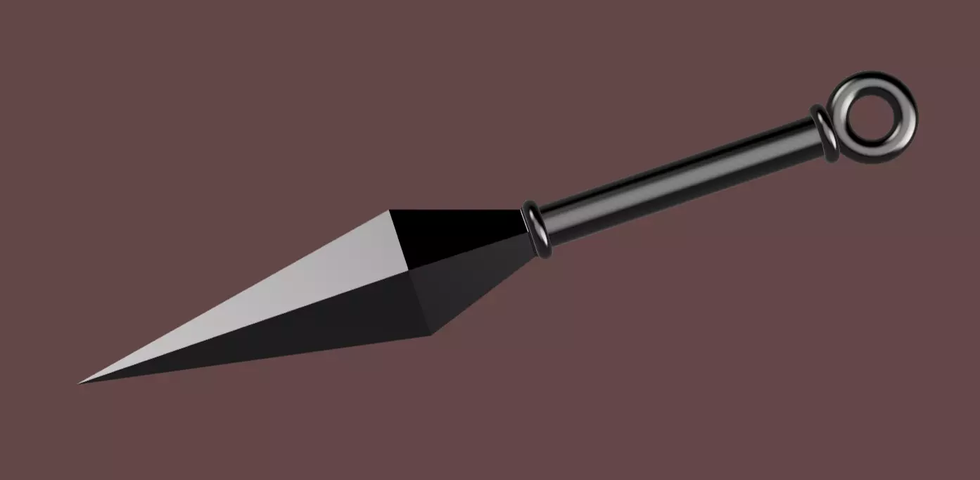 Naruto Shippuden - Kunai 3D print model_0