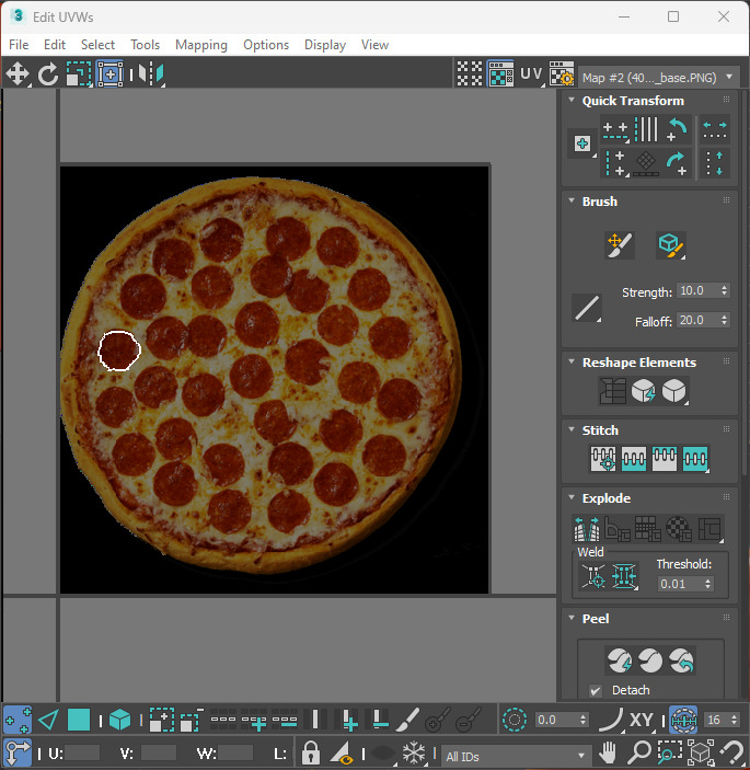 Sliced Mini Pepperonis Set 3D model_33