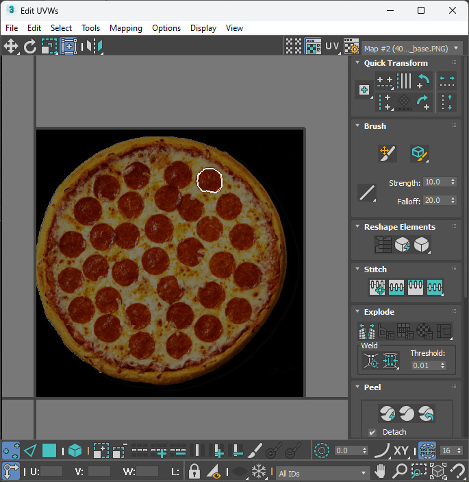 Sliced Mini Pepperonis Set 3D model_22
