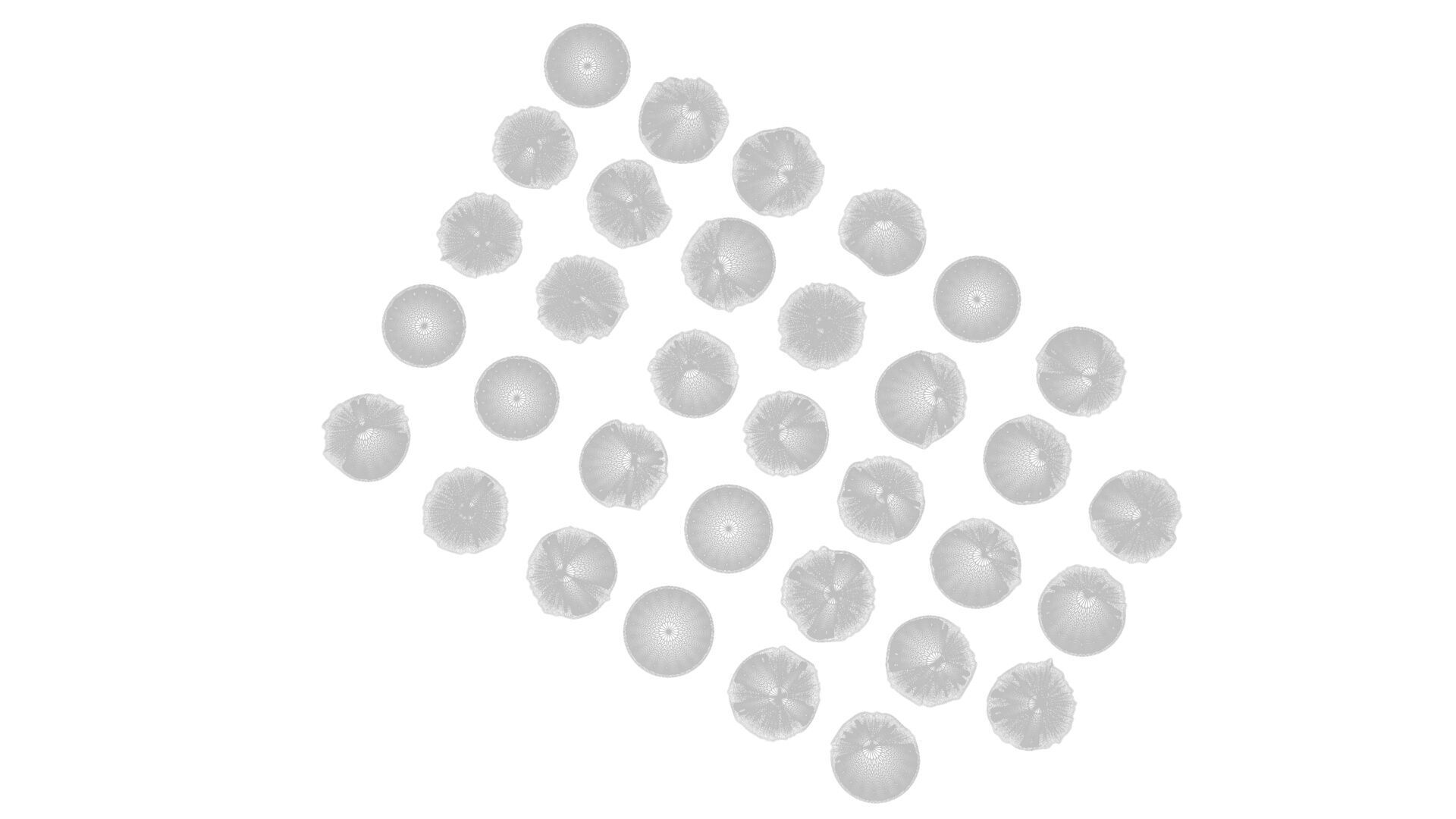 Sliced Mini Pepperonis Set 3D model_15