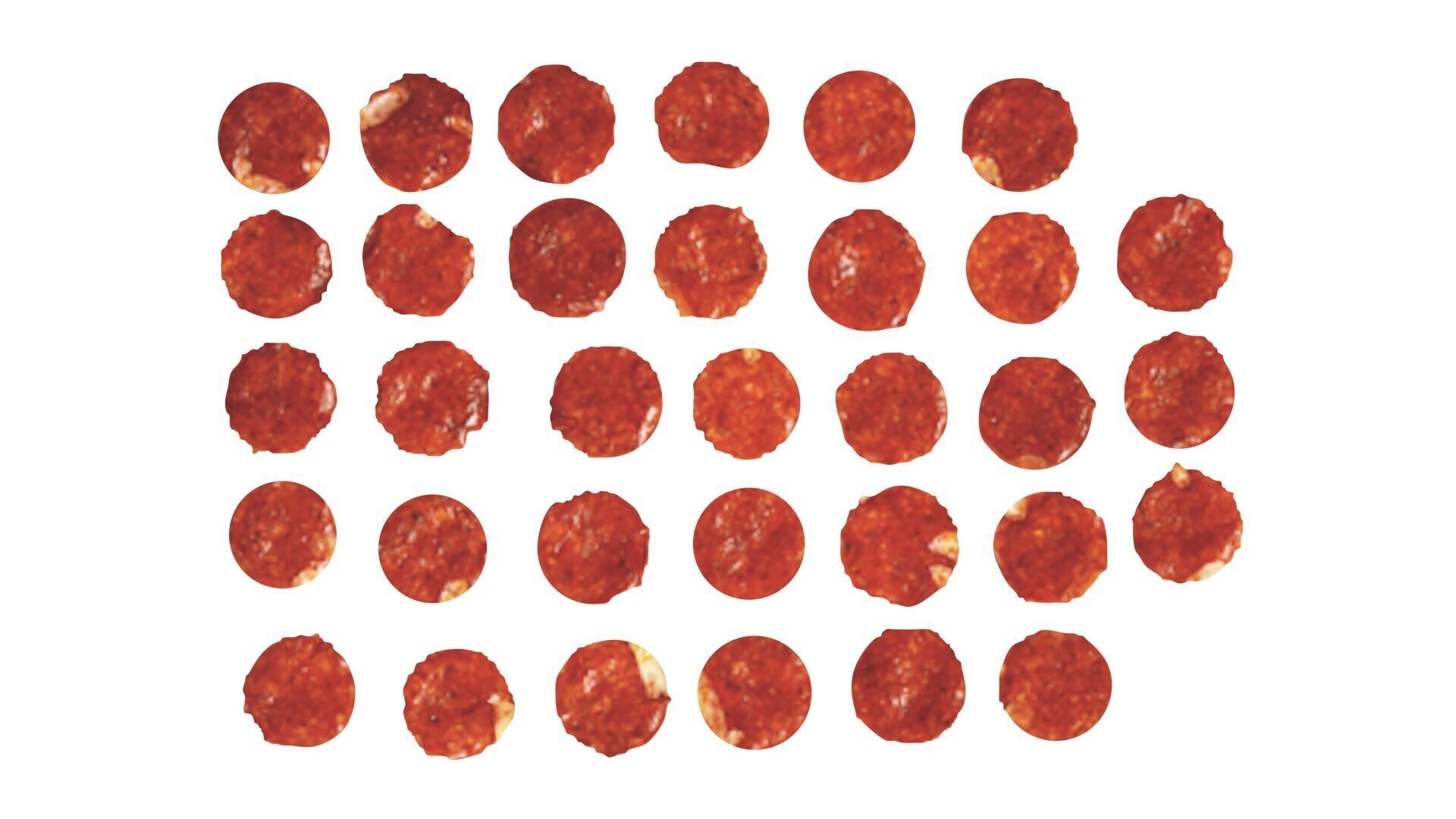 Sliced Mini Pepperonis Set 3D model_13