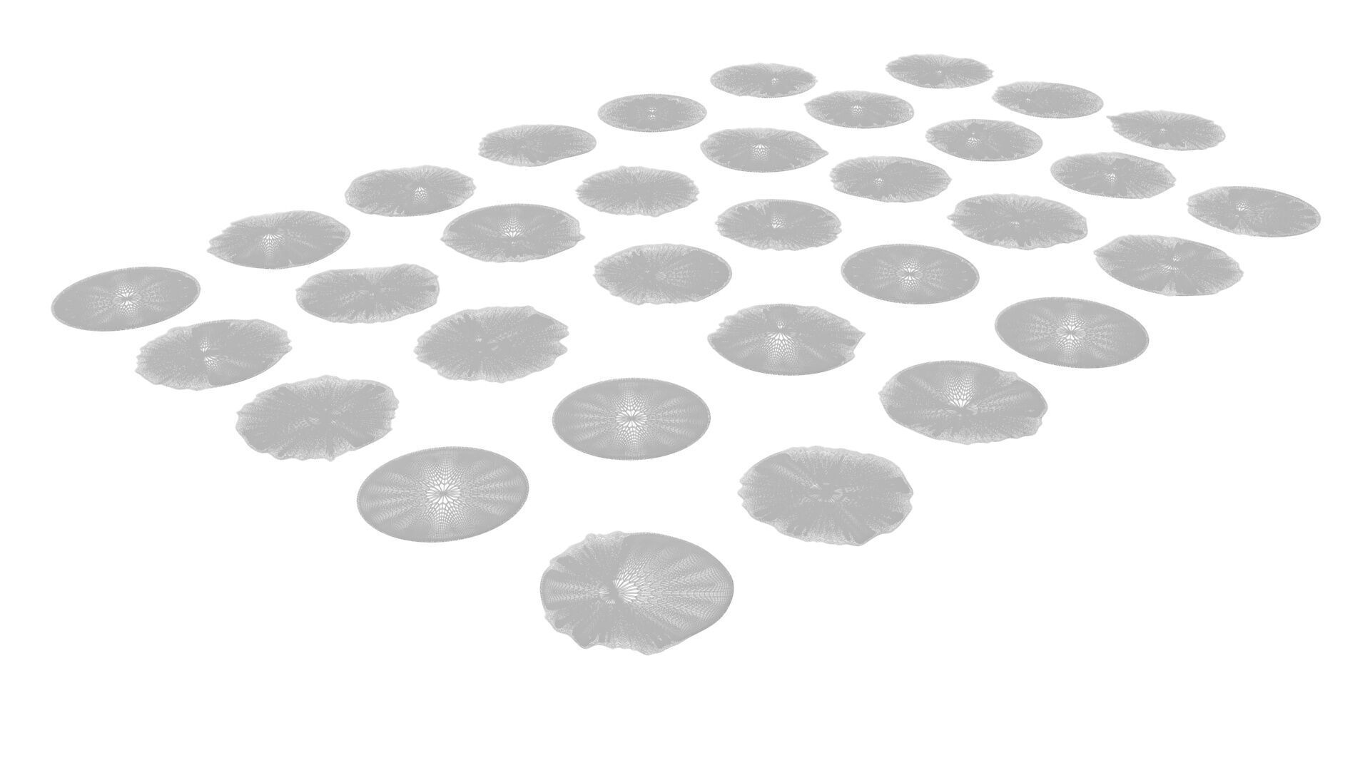 Sliced Mini Pepperonis Set 3D model_14